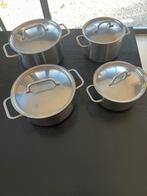 WMF kookpannen Gourmet Int Cromargan, Ophalen of Verzenden, Gebruikt, Rvs, Pannenset
