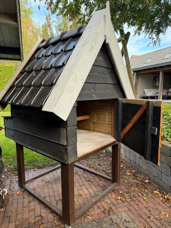 Kippenhok, Dieren en Toebehoren, Pluimvee | Toebehoren, Zo goed als nieuw, Kippenhok of Kippenren, Ophalen