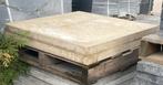 2 stuks Oud Hollandse tegels 80x80x5cm Creme RESTPARTIJ, Ophalen, Nieuw, Beton, Terrastegels