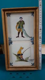 Makkumer aardewerk tegels vissers authentiek vintage, Ophalen