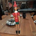 Grote houten Pinokio figuur, Verzamelen, Ophalen of Verzenden, Zo goed als nieuw