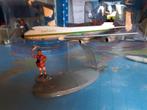 Deze     Kuifje met   Boeing B-747   van Santaero  18 cm br., Verzamelen, Verzenden, Nieuw, Schaalmodel