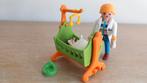 Playmobil mama met baby, wieg, potje,flesje, Ophalen of Verzenden, Zo goed als nieuw