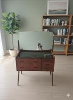 unieke vintage Mid-Century modern kaptafel, Ophalen of Verzenden, Gebruikt, 50 tot 100 cm, Minder dan 100 cm