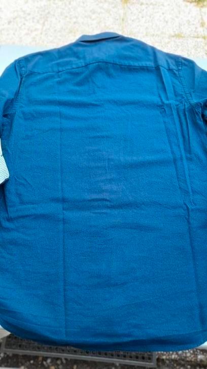 Cavallaro heren shirt blauw mt 39, Kleding | Heren, Overhemden, Zo goed als nieuw, Halswijdte 39/40 (M), Blauw, Ophalen of Verzenden
