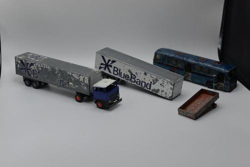 Lotje Lion Car Daf vrachtwagens en bus opknappers, Hobby en Vrije tijd, Modelauto's | 1:50, Gebruikt, Bus of Vrachtwagen, Lion Toys