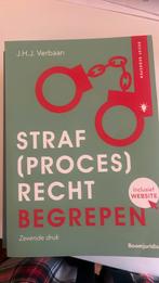 Strafprocesrecht begrepen, Boeken, Studieboeken en Cursussen, Ophalen, Beta, Zo goed als nieuw, HBO