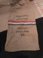 Vintage PTT Postzak - Decoratief Item, Ophalen, Gebruikt, Beige, Rechthoekig
