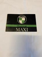 Puch Maxi Instructieboekje, Ophalen of Verzenden, Zo goed als nieuw