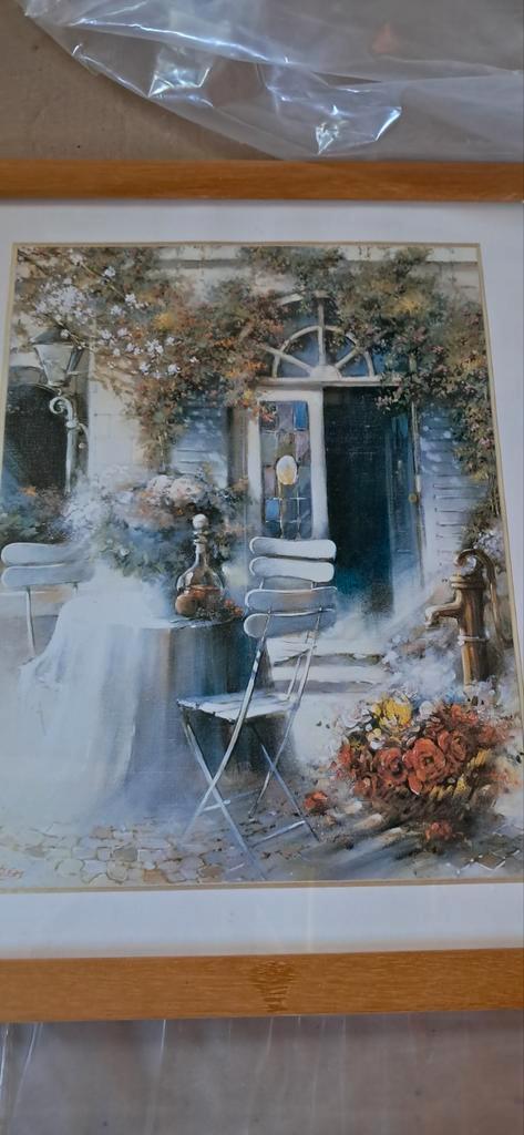 Schilderijen Set - Romantische Taferelen, Antiek en Kunst, Kunst | Schilderijen | Klassiek, Ophalen