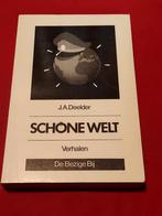 GESIGNEERD Schone Welt. Jules Deelder. 1987, Ophalen of Verzenden, Gelezen