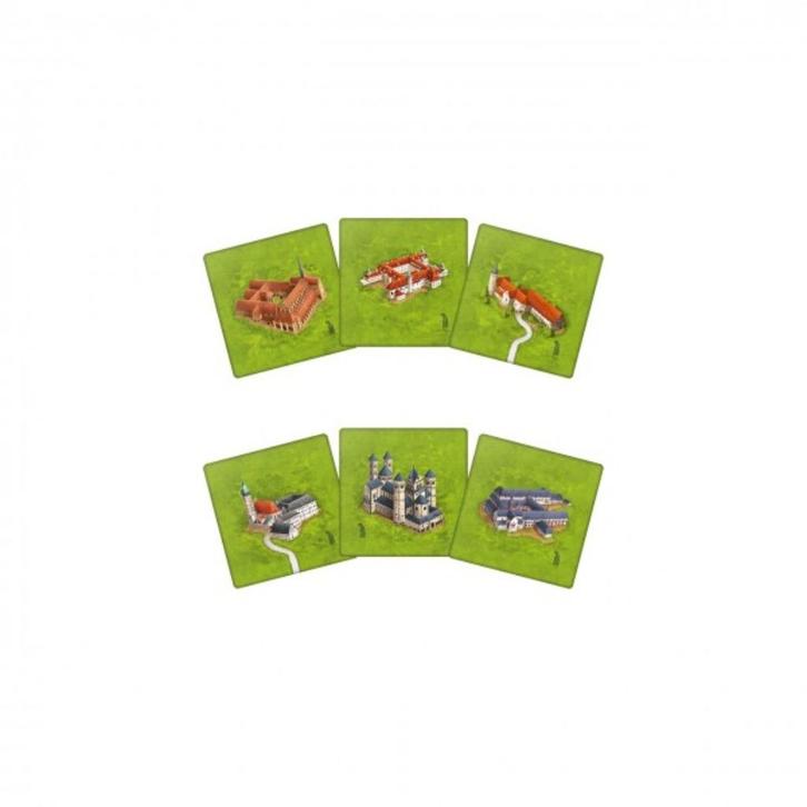 Carcassonne Mini Uitbreiding De Kloosters in Duitsland Nieuw, Hobby en Vrije tijd, Gezelschapsspellen | Bordspellen, Nieuw, Een of twee spelers