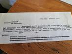Oproep en werkschema  Gaarkeuken Bloemendaal en Overveen, Ophalen of Verzenden, Overige soorten, Nederland, Boek of Tijdschrift