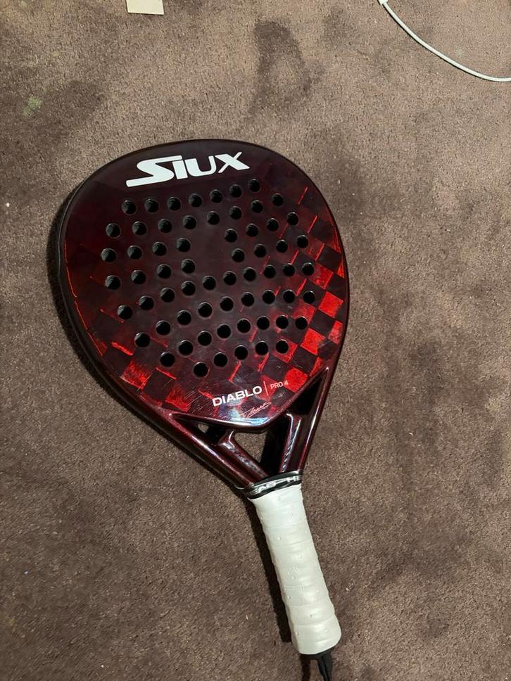 Siux Diablo Pro 4 Padel Racket, Sport en Fitness, Padel, Zo goed als nieuw, Ophalen of Verzenden