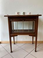 Theekastje art deco met los dienblad, Antiek en Kunst, Antiek | Meubels | Kasten, Ophalen