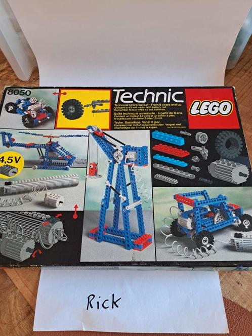 Lego set 8050 met motor, Kinderen en Baby's, Speelgoed | Duplo en Lego, Zo goed als nieuw, Ophalen of Verzenden