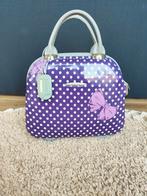 Claymore Beautycase/Makeup Koffer - Paars met Stippen, Paars, Ophalen of Verzenden, Hardcase, Zo goed als nieuw