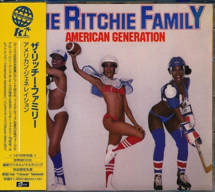 The Ritchie Family – American Generation. NEW CD  JAPAN, Cd's en Dvd's, Cd's | R&B en Soul, Nieuw in verpakking, Soul of Nu Soul