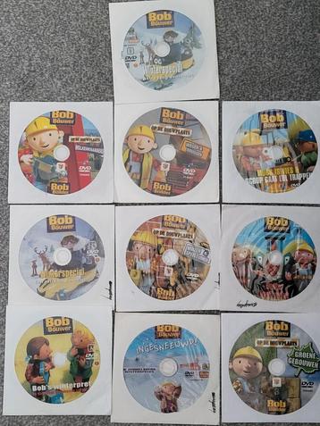 DVDs 10x Bob de Bouwer + Dieren Vriendjes DVD gratis  beschikbaar voor biedingen