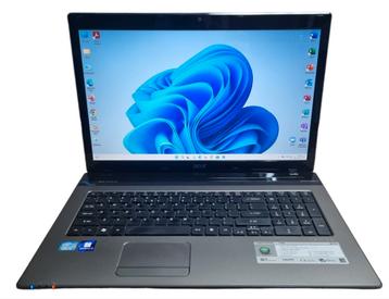 17,3" Acer laptop 120GB SSD 6GB RAM I5 Windows 11