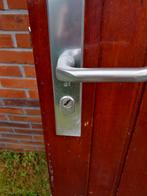 Voor en Achterdeur, Doe-het-zelf en Verbouw, Deuren en Horren, Ophalen, Gebruikt, 200 tot 215 cm, Glas