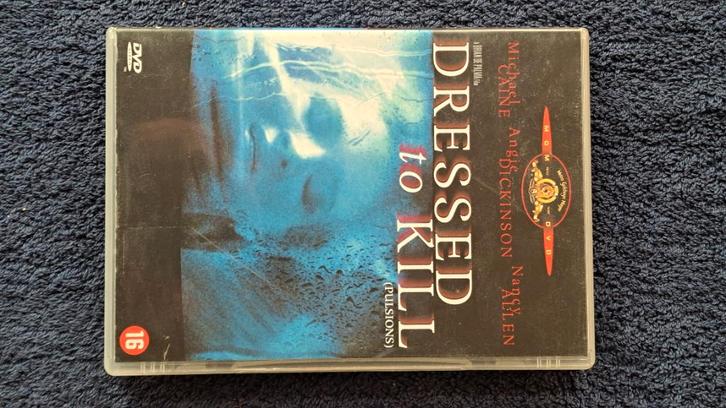 Dressed to Kill "Michael Caine", Cd's en Dvd's, Dvd's | Thrillers en Misdaad, Zo goed als nieuw, Actiethriller, Vanaf 16 jaar
