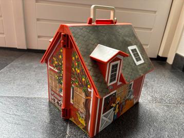 Playmobil Draagbare Boerderij 4142 + Zwarte Auto beschikbaar voor biedingen