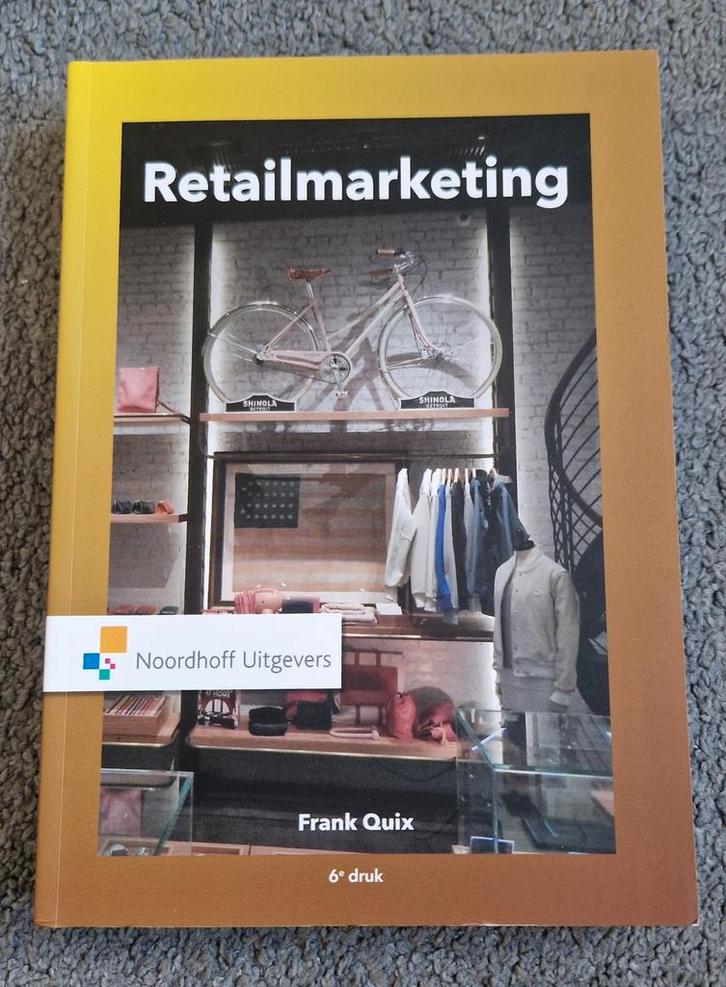 Retailmarketing - Frank Quix, Boeken, Economie, Management en Marketing, Zo goed als nieuw, Economie en Marketing, Ophalen of Verzenden