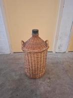 Rietenmandfles 10l   alleen ophalen!, Huis en Inrichting, Woonaccessoires | Zuilen en Pilaren, Ophalen of Verzenden, Gebruikt