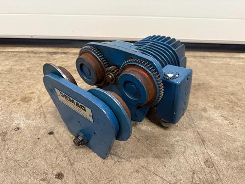 Demag elektrische loopkat 1100kg voor kettingtakel, Doe-het-zelf en Verbouw, Lieren en Takels, Gebruikt, Elektrisch, Ophalen of Verzenden
