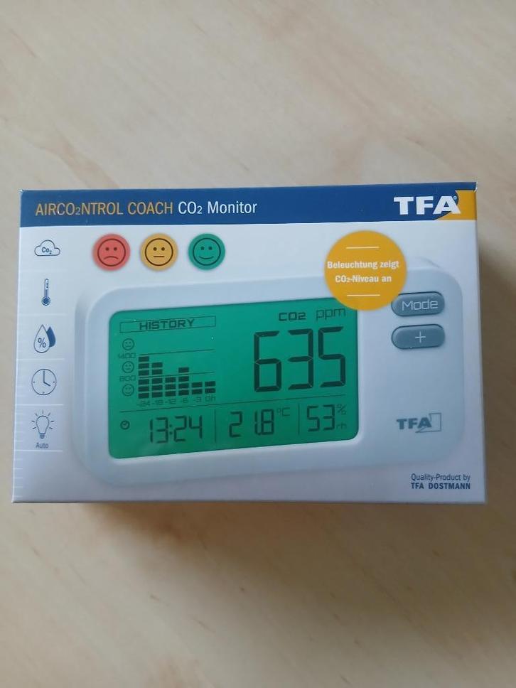 TFA 31.5009.02   -   CO2 meter, Doe-het-zelf en Verbouw, Meetapparatuur, Nieuw, Overige meters, Ophalen of Verzenden