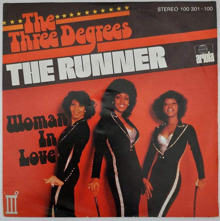 Three Degrees - The Runner (7" Vinyl), Cd's en Dvd's, Vinyl Singles, Gebruikt, Single, Dance, 7 inch, Ophalen of Verzenden