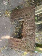 Gietijzeren hang kachel scherm, Ophalen, Gebruikt, Hout, Houtkachel
