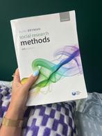 Social research methods 4th edition, Boeken, Ophalen of Verzenden, Zo goed als nieuw, HBO