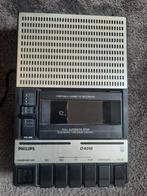 Vintage Philips D 6310 cassetterecorder, Audio, Tv en Foto, Cassettedecks, Philips, Ophalen of Verzenden, Enkel