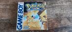 Pokemon Yellow - Nintendo Gameboy Compleet, 1 speler, Ophalen of Verzenden, Zo goed als nieuw, Vanaf 3 jaar