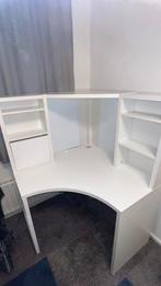 Ikea hoekburea, wit, Ophalen, Zo goed als nieuw, Bureau