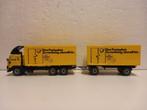 Siku Volvo F12 turbo Hängerzug Postpaket Siku 3414, Ophalen of Verzenden, Zo goed als nieuw, Bus of Vrachtwagen, SIKU
