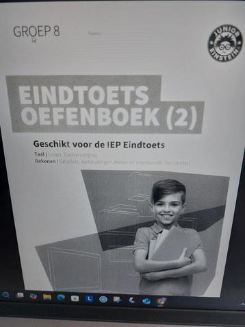 Eindtoets Oefenboek 2 - IEP Geschikt beschikbaar voor biedingen