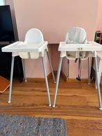 2 IKEA antilop kinderstoelen, met dienblad en 1 kussen, Ophalen, Gebruikt, Overige typen, Stoelverkleiner