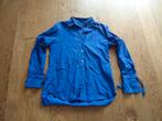 blauwe Marc Cain blouse N 3 (38), Maat 38/40 (M), Blauw, Ophalen of Verzenden, Gedragen