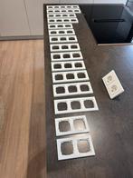 GIRA schakelmateriaal E2 zuivermat wit, Doe-het-zelf en Verbouw, Elektra en Kabels, Ophalen, Zo goed als nieuw, Stopcontact