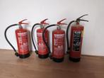 4 stuks 6 liter schuimblussers met nog druk maar datum verl, Ophalen, Gebruikt, Brandblusser
