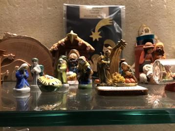 Mini Kerststalletjes Collectie beschikbaar voor biedingen
