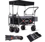 AREBOS Luxe Bolderkar met dak Opvouwbare - Helemaal Nieuw, Ophalen, Opvouwbaar, Nieuw