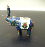 Cloisonne olifant, blauw, Antiek en Kunst, Ophalen of Verzenden