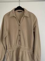 J576 Nikkie maat 38=M kort jumpsuit winter playsuit beige, Maat 38/40 (M), Beige, Ophalen of Verzenden, Zo goed als nieuw