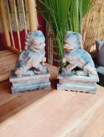 Aziatische marmeren Foodogs tempelleeuwen Shi,s, Ophalen of Verzenden