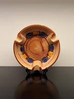 Grote Vintage Flora Gouda Asbak – Mid-Century Modern, Ophalen of Verzenden