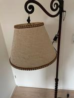 Antieke Smeedijzeren Art Deco Schemerlamp, Huis en Inrichting, Ophalen, Gebruikt, Metaal, 150 tot 200 cm